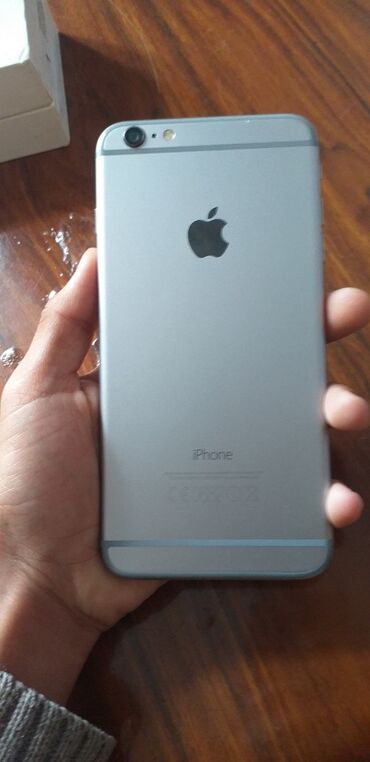 bu gün: IPhone 6 Plus, 64 GB, White Titanium, Barmaq izi
