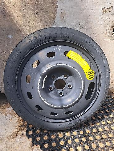 шины запаска: Докатка (временное запасное колесо) Goodyear на штампованном стальном — 1