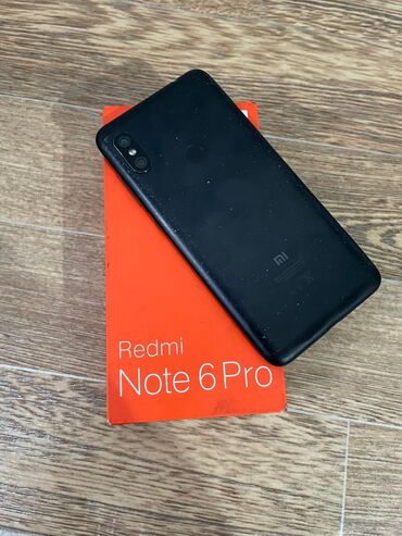 xiaomi redmi note 9 pro: Xiaomi, Redmi Note 6 Pro, Б/у, 64 ГБ, цвет - Черный, 2 SIM