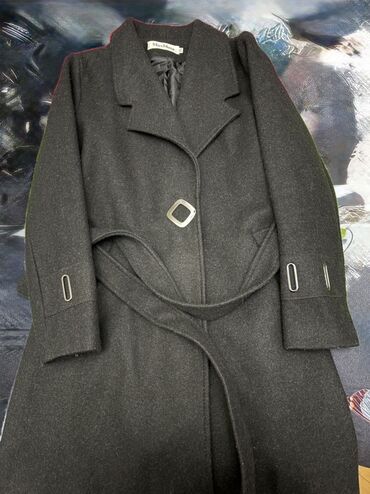 Dəstlər, kostyumlar: Palto, Max Mara, XL (EU 42), rəng - Qara