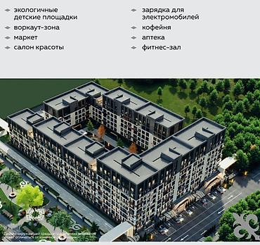 елизавета: 1 комната, 35 м², АУЦА Элитка, 6 этаж, ПСО (под самоотделку) — 4
