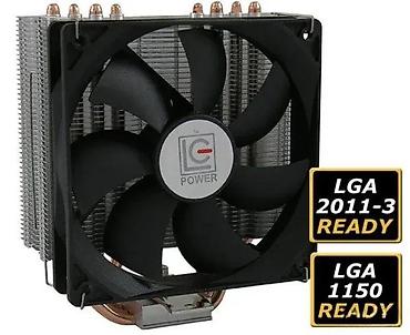 Rashladni sistemi: LC-Power CPU hladnjak sa 120 mm ventilatorom i šest bakarnih heatpipe — 1