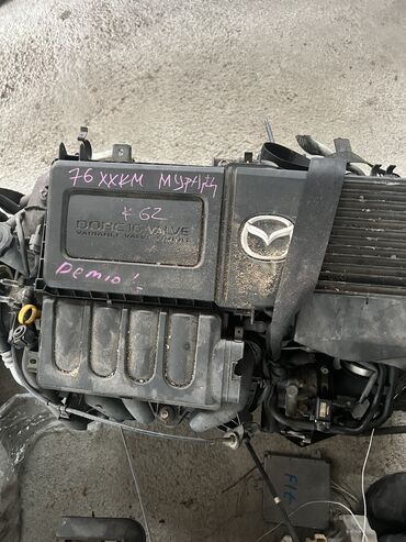 Двигатели, моторы и ГБЦ: Бензиновый мотор Mazda 2003 г., 1.3 л, Б/у, Оригинал, Япония