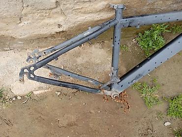 velosiped şini: Velosiped çərçivəsi – dağ/trek tipli, metal konstruksiya - Material — 2