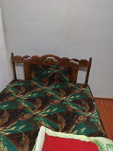 Mebel: İşlənmiş, İkinəfərlik çarpayı, Bazasız, Matras ilə, Siyirməsiz — 1