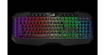 клавиатуры с подсветкой: Клавиатура Genius Scorpion K11 Pro с подсветкой, мембранная, 104btns