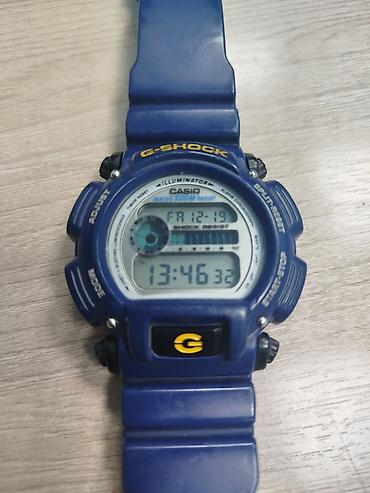 casio часы: Casio G-Shock DW-9052 (синего цвета). Новая батарейка. - Легендарная — 1