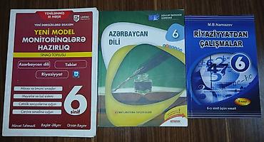 Qiymət Üçü bir yerdə 10Azndir. Diqqət! soldan sıralama ilə 2 kitabın
