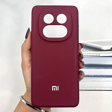 чехлы для redmi note 9s: Силиконовый чехол для смартфона Xiaomi Redmi Not 14 Pro (бордовый) - — 1