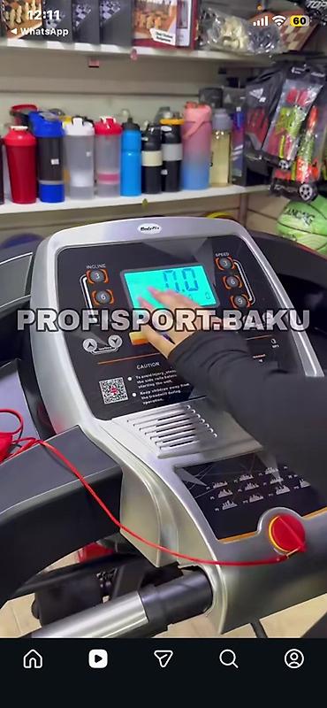İdman və istirahət: Qaçış trenajoru Body Fit T9 - Maksimum çəkidaşıma: 130 kq (şəkildə — 3