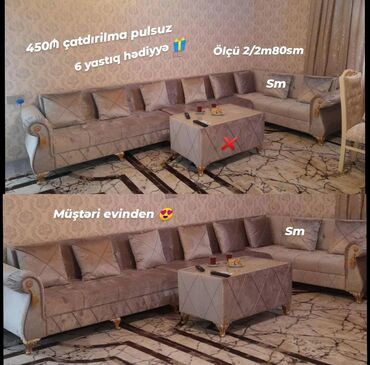 Divanlar: Künc divan, Açılan, Bazalı, Vеlur parça, Pulsuz çatdırılma -da lalafo.az — 17 Divanlar: Künc divan, Açılan, Bazalı, Vеlur parça, Pulsuz çatdırılma — 17