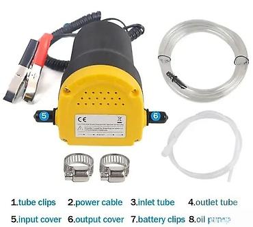 aparat za proveru dizni: PUMPA ZA IZVLAČENJE ULJA NA 12V | Pumpa za izvlačenje motornog ulja — 1