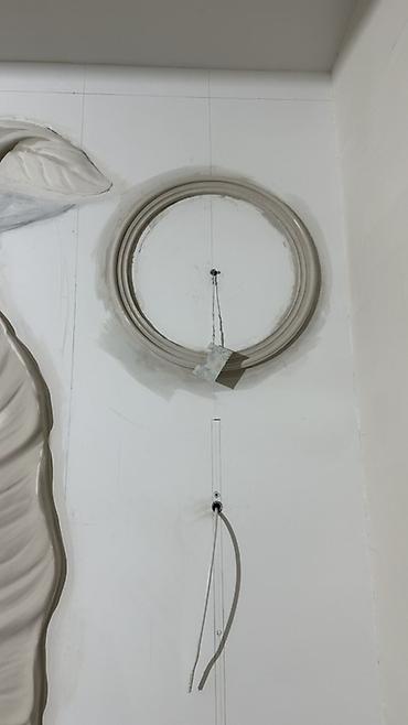 dur plaster: Объемный барельеф на стене из декоративной штукатурки - — 4