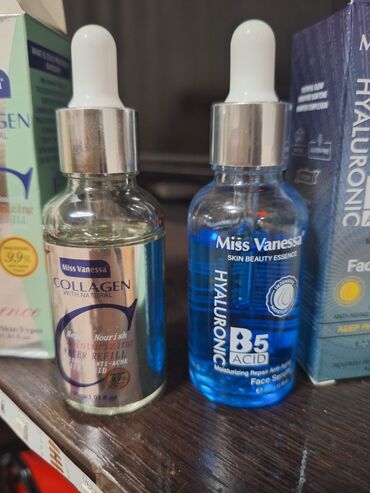 koferi sa sminkom cene: Set seruma za lice brenda Miss Vanessa. Uključuje kolagen serum za