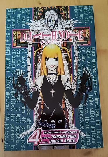 Kitablar və jurnallar: Məhsul: Death Note (Ölüm Dəftəri) manga kitabları – müxtəlif cildlər — 2