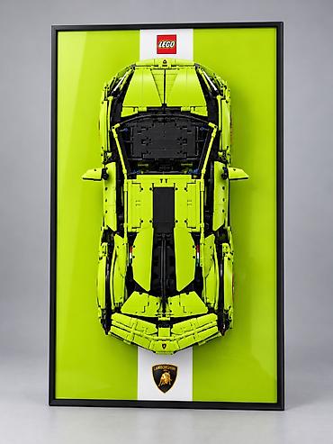 модель: Lamborghini Sián FKP 37 — конструктор 3696 деталей + картина 80×50 см — 2