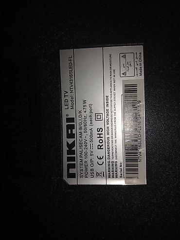 nikai tv: İşlənmiş Televizor Nikai LED ekran 82" 8K (7680x4320), Ünvandan götürmə — 1