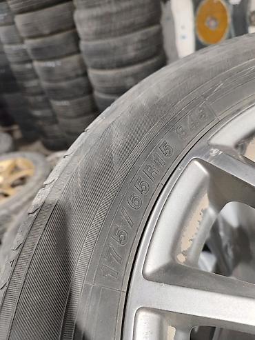 g2 master: Колеса в сборе 175 / 65 / R 15, Лето, Б/у, Комплект, Легковые, Литые, отверстий - 5 — 3