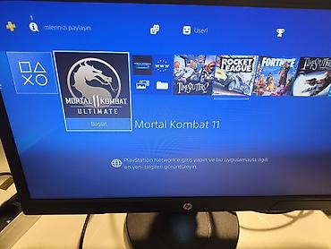 sony 2500: PlayStation 4 (PS4) Slim – 500GB - Saxlama həcmi: 500GB - Komplekt: 4 — 4