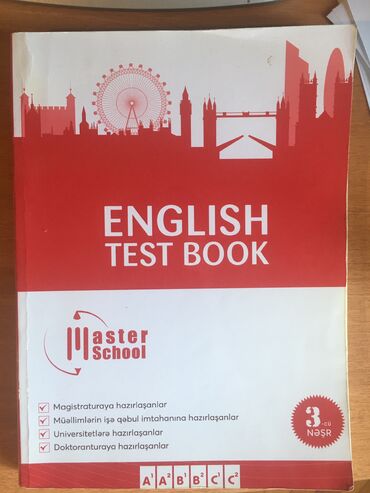 ingiliscə kitablar: English Test Book