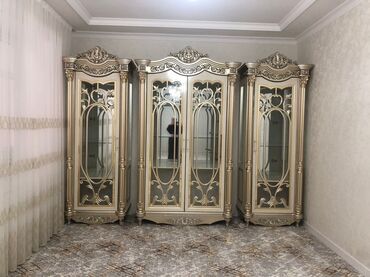 классический костюм: Зал үчүн гарнитур, Жаңы, Шкаф, түсү - Алтын