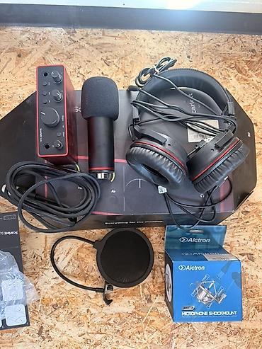 эмчек фото: Профессиональный студийный набор: Focusrite Scarlett Solo Studio + — 1