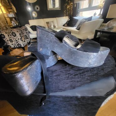 zimski sorc broj crn pro srebrnim nitlep: Sandals, Antonella Rossi, 39