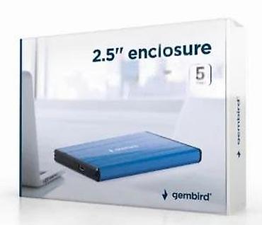 Hard diskovi, eksterni diskovi: Gembird kućište za 2.5" disk – eksterno aluminijumsko kućište za — 4