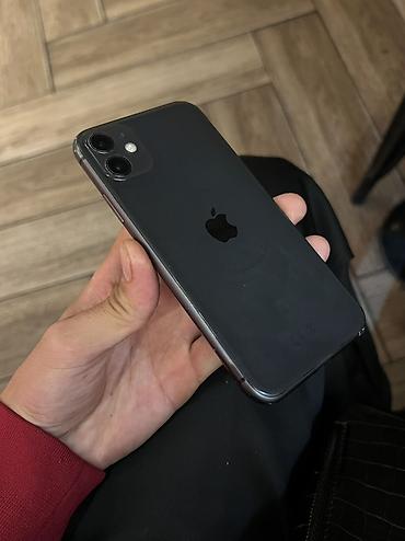 IPhone 11, Б/у, 64 ГБ, Черный, 100 %