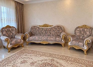 İşlənmiş, Divan, 2 kreslo