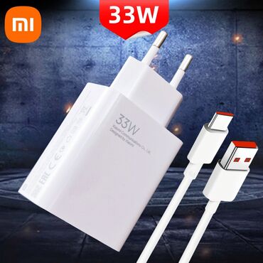 yamaha ses sistemi: 33 W. REDMI NOTE 14. KAROBKADAN CIXAN ORIGINAL ADAPTER