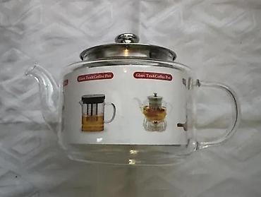 maxi staklene case: Stakleni čajnik sa infuzerom 800ml NOVO. Opis proizvoda: Infuzer za — 7