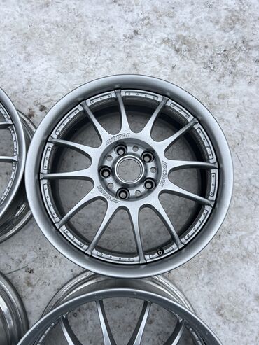 Диски: Литые Диски R 17 Work, Комплект, отверстий - 5, Б/у — 7