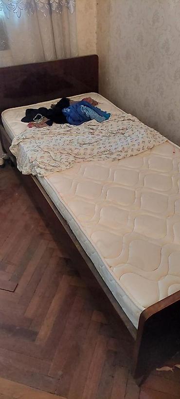İşlənmiş, Təknəfərlik çarpayı, Bazasız, Matras ilə, Siyirməsiz