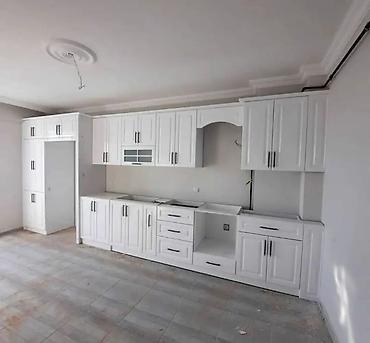 Sifarişlə mətbəx mebeli: Sifarişlə mətbəx dəsti, Özü çəkən petlələr, Taxta, Kredit yoxdur, Pulsuz çatdırılma — 19