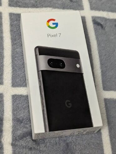 телефон google: Google Pixel 7, Б/у, 128 ГБ, цвет - Черный, 1 SIM, eSIM