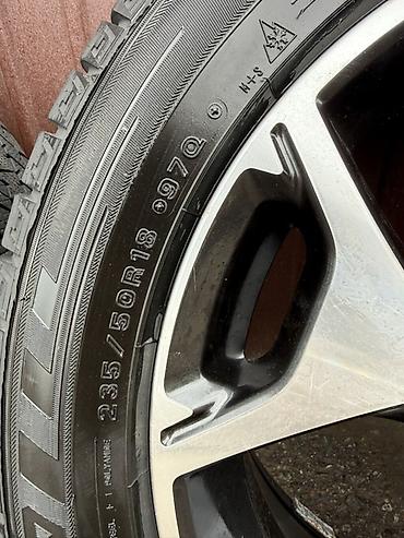 диски r18 subaru: Комплект оригинальных колес Subaru из Японии. Состав: - 4 литых диска — 2