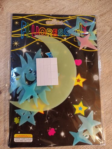 Digər ev dekoru: Fosfor Ulduzlar
Paçkada 100 ədəd
Böyük ölçü — 6