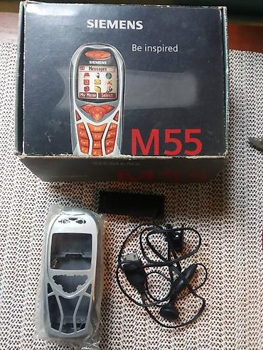 nokia e52: Корпус новый на кнопочный телефон Siemens M55,гарнитура новая, коробка — 5