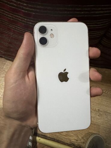 iphone 11 dubay qiymeti: IPhone 11, 64 ГБ, Белый, Face ID