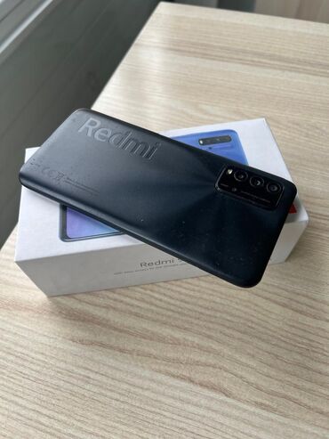 кнопочные телефоны сяоми: Xiaomi, Redmi 9T, Б/у, 128 ГБ, цвет - Черный, 2 SIM