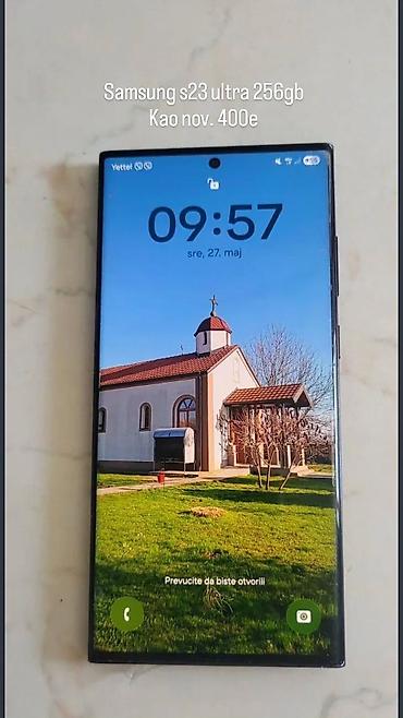 moje tri: Samsung Galaxy S23 Ultra – 256 GB. TOP STANJE, bez ijedne — 1