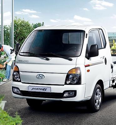 Решётка переднего бампера для Hyundai Porter II - Деталь: центральная