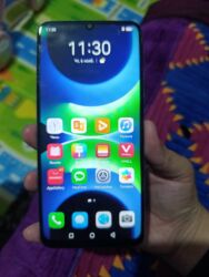 уличная камера видеонаблюдения с передачей на телефон: Huawei Enjoy 8, Колдонулган, 256 ГБ, түсү - Күмүш, 2 SIM