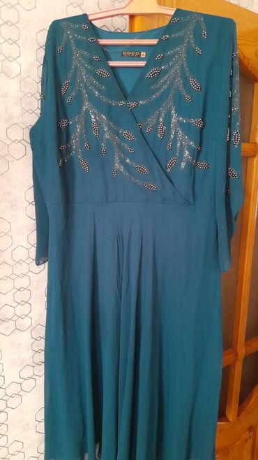 spf 50 qiymeti: Вечернее платье, Миди, 5XL (EU 50)
