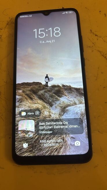 Redmi 10A, 256 ГБ, цвет - Черный, Сенсорный