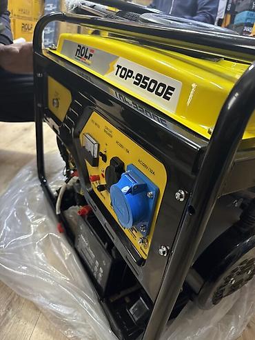 Генераторлор: Бензиновая электростанция ROLF TOP-9500E (Germany Technology) Для — 6
