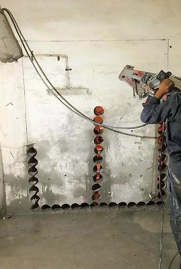 Beton işləri: Beton kəsmə xidməti deşmə servisi Beton kesen beton kesimi beton — 4