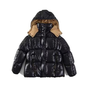 куртка moncler: Пуховик, Короткая модель, Италия, С капюшоном, XS (EU 34)