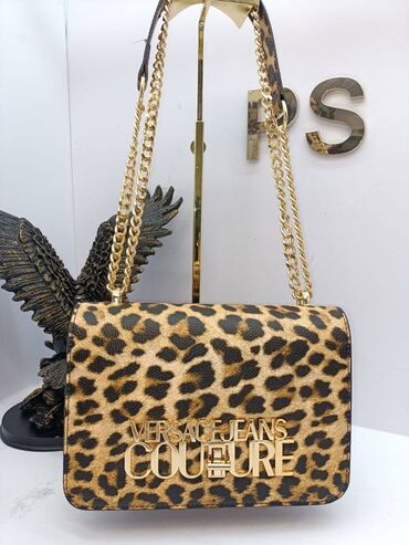 Torbe: Torba za rame, Versace, Materijal: Koža, Lakovana koža, Veštačka koža — 6